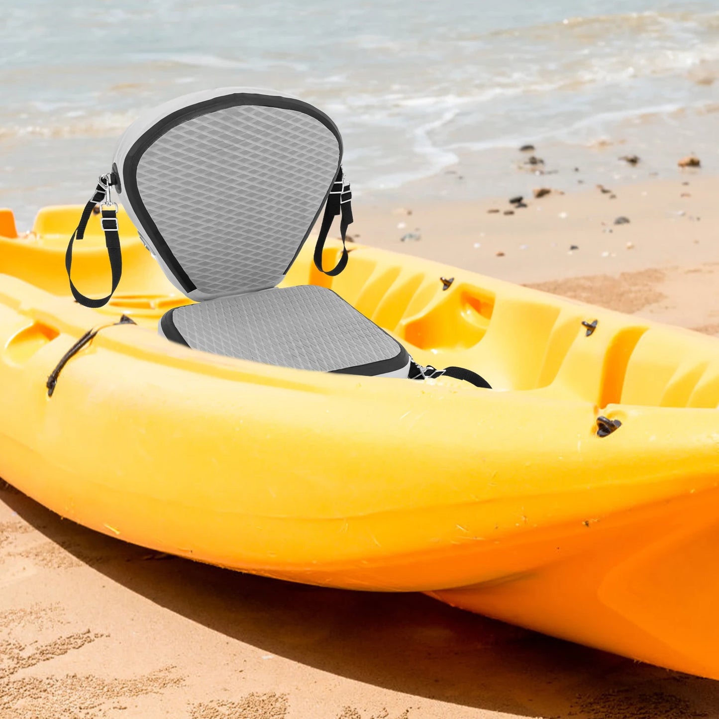 EVA Padded Kayak Seat Kayak Seats, Thicken Seat Cushion for Kayak, Grey New