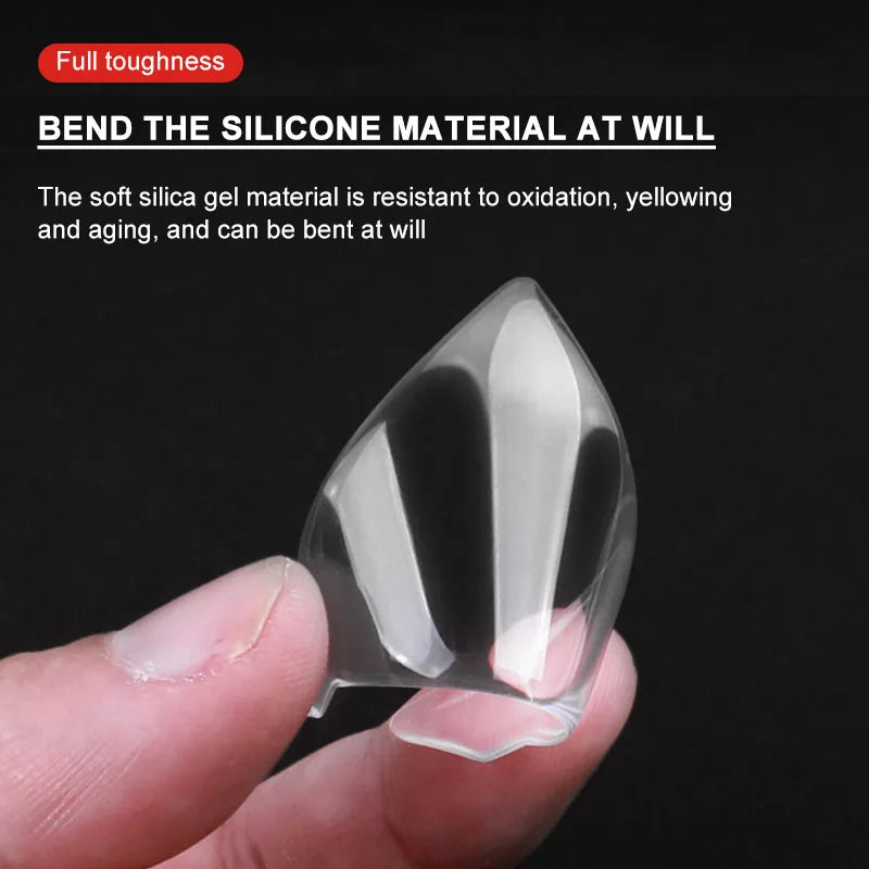 2pc Car Transparent Protective Cover Door Corner Cover Anti-collision Sticker For Lexus CT200H RX200T GX470 RX440H Auto Interior