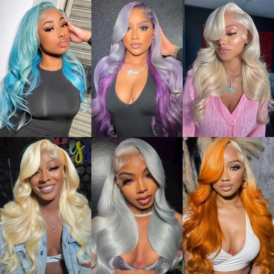 613 Hd Lace Frontal Wig 13x6 Body Wave Human Hair Wigs 13x4 Blonde Human Lace Front Wig Brazilian Hair Wigs for Women Choice