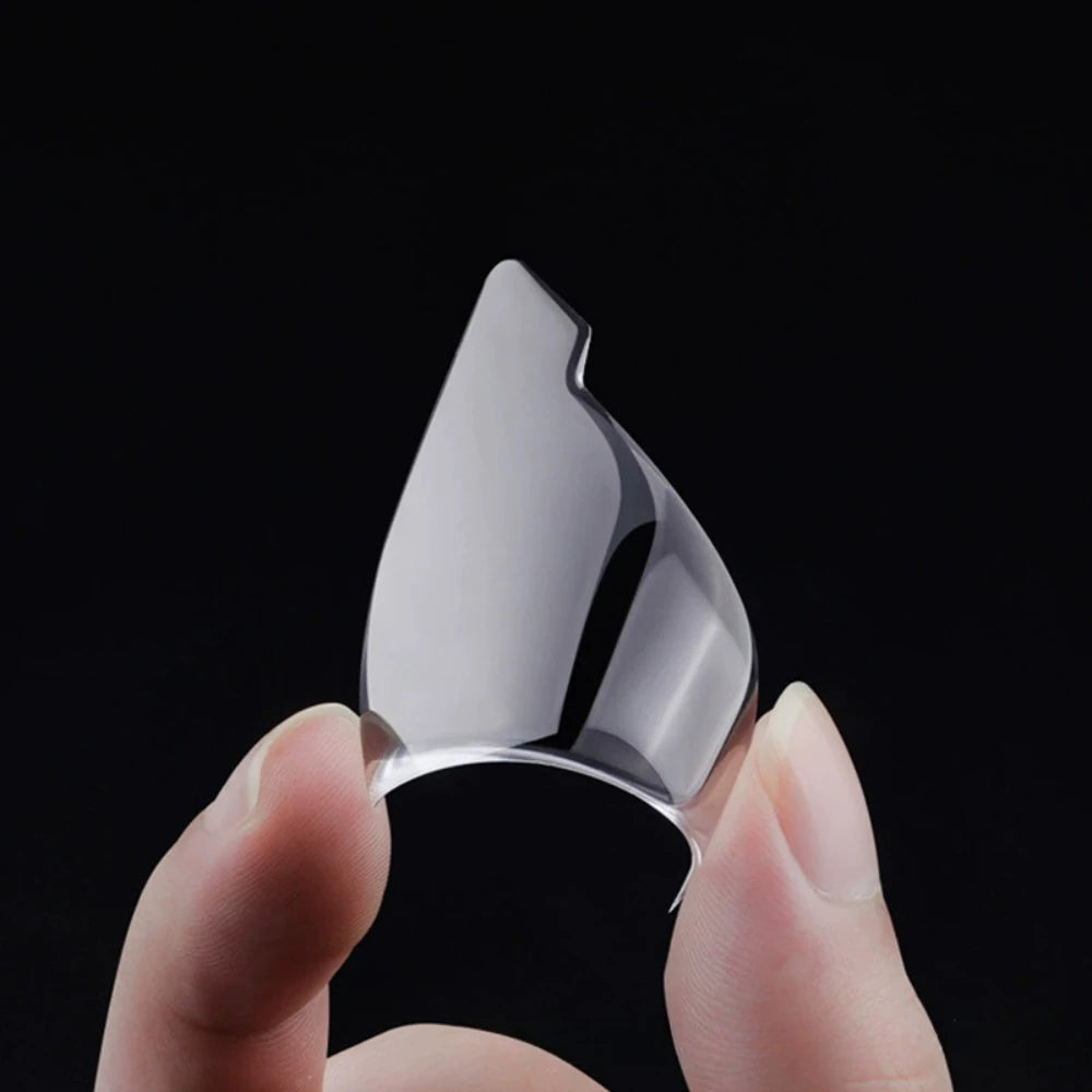 2pcs Car Door Corner Anti-Collision Protector Cover Carbon Fiber Door Corner Silicone Anti-Scratch Anti-bump Protection Stickers