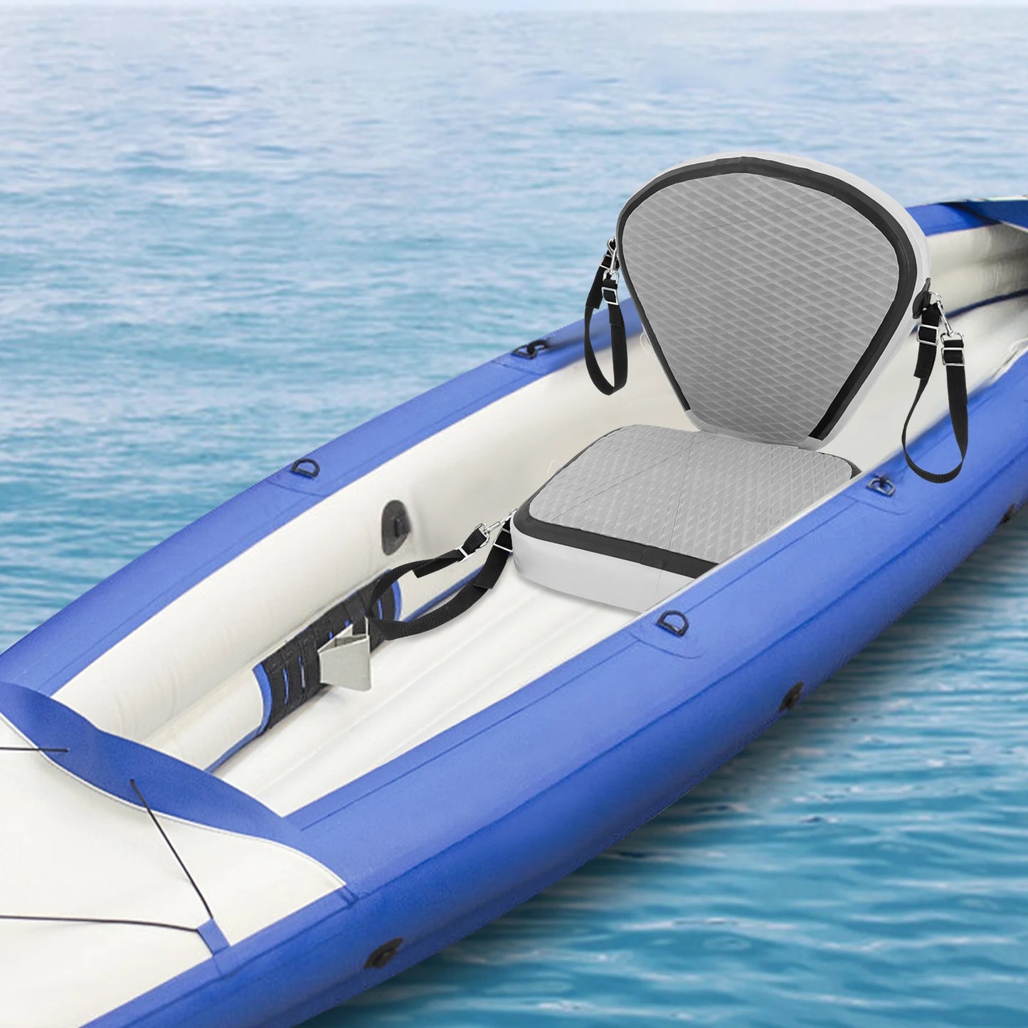 EVA Padded Kayak Seat Kayak Seats, Thicken Seat Cushion for Kayak, Grey New