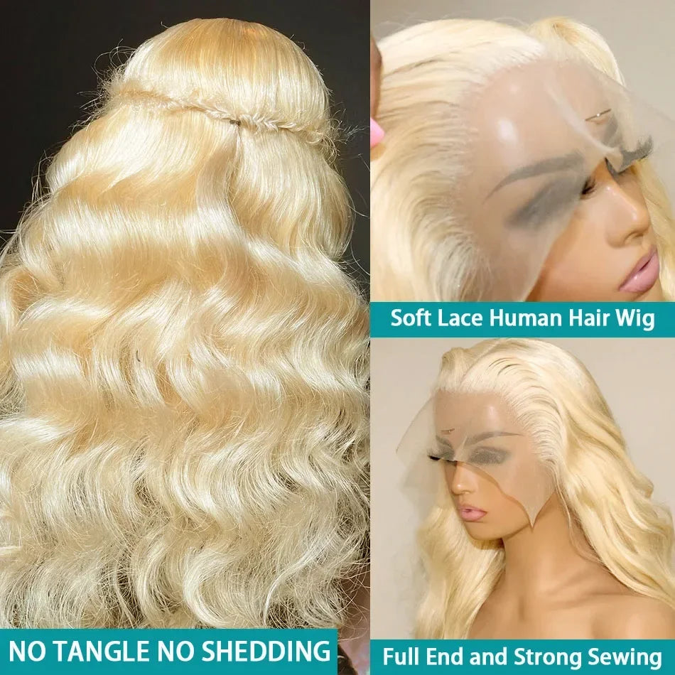 613 Hd Lace Frontal Wig 13x6 Body Wave Human Hair Wigs 13x4 Blonde Human Lace Front Wig Brazilian Hair Wigs for Women Choice