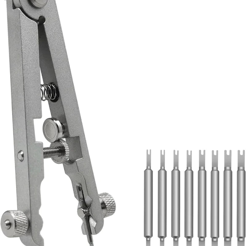 Watch Spring Bar Plier Tool Set Watchband Pliers with 10 Pins Watch Wrist Ban Repair Remove Tool Spring Plier Tweezer