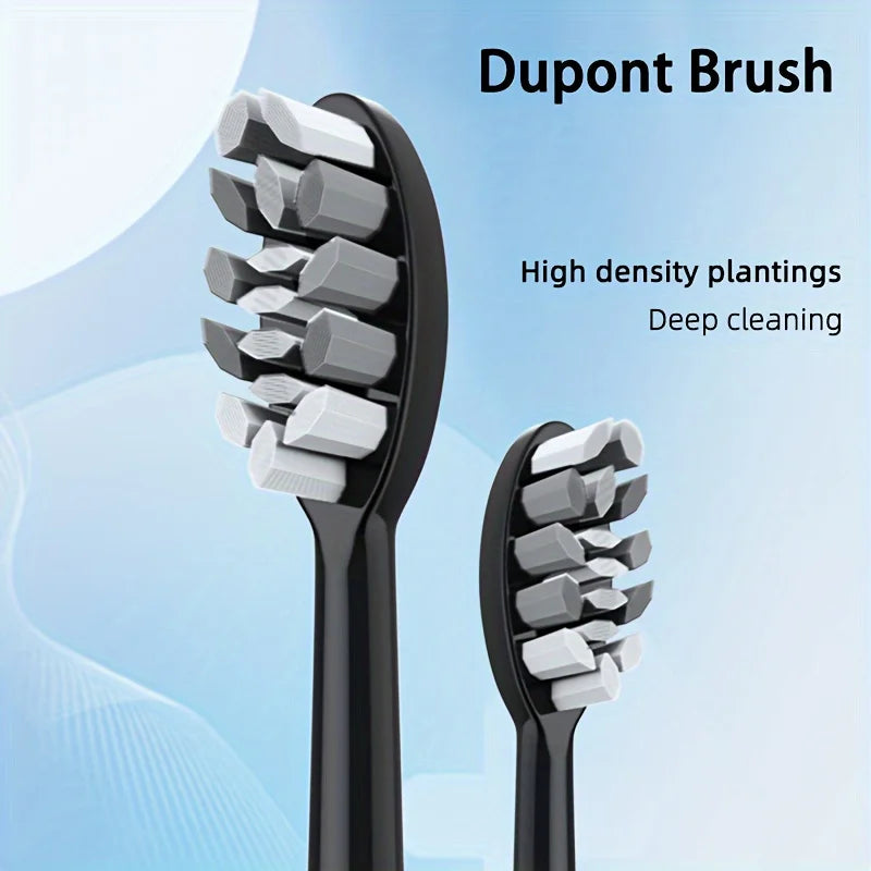 Electric Toothbrush Rotary Cleaning Teeth Brush Waterproof Electronic Tooth Brush With Timer USB Rechargeable Toothbrush 10 head