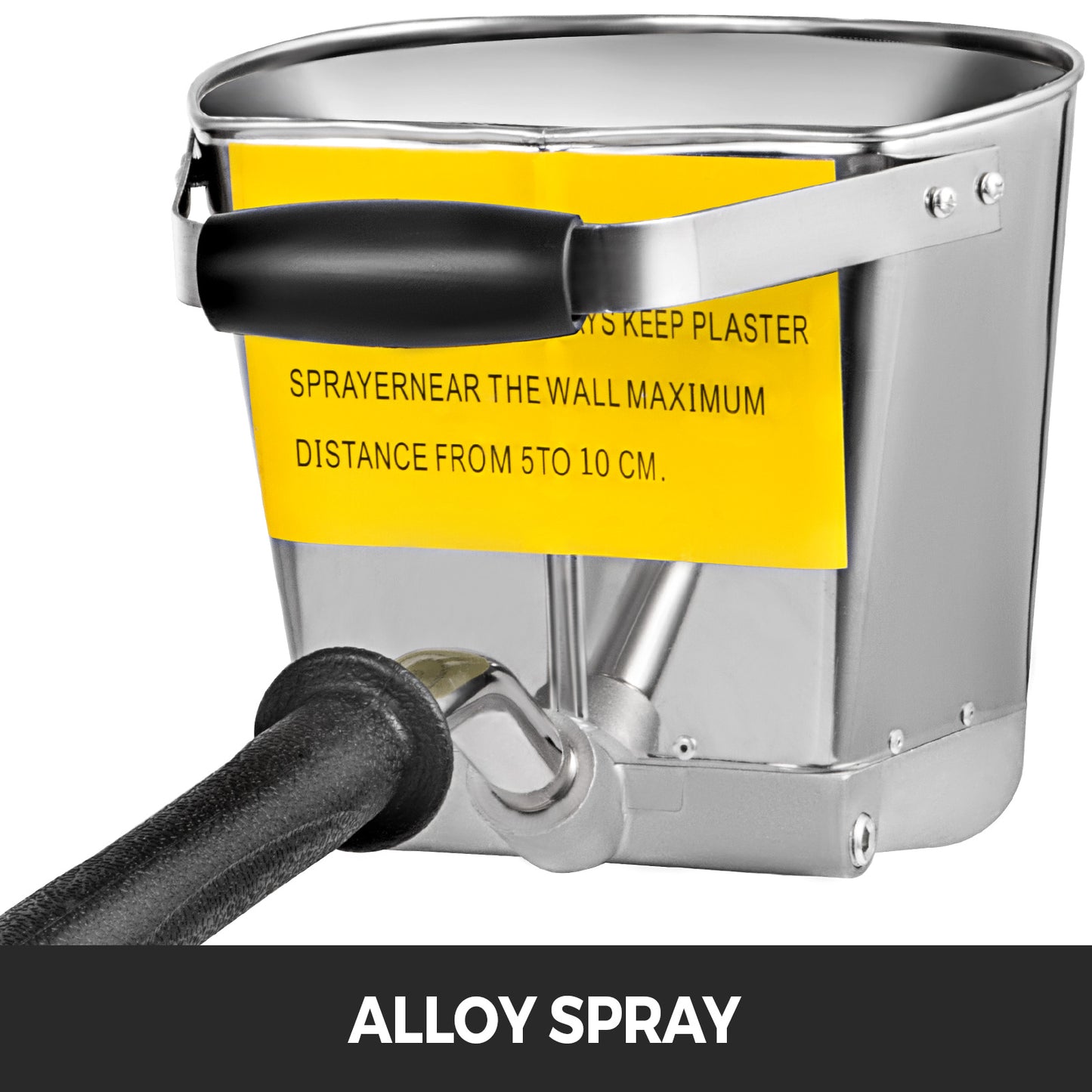 SucceBuy Spray Gun for Painting Walls Ceilings Cement Mortar Sprayer Plaster Hopper Gun 4 Jet Hopper Ladle Construction Tool
